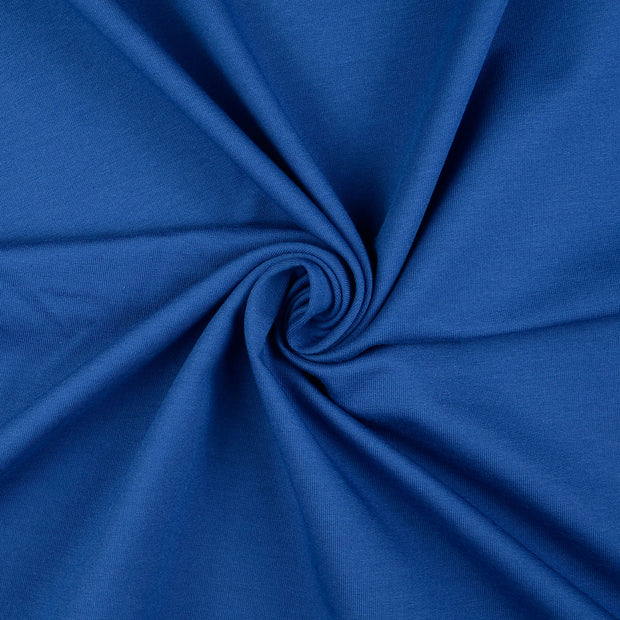 French Terry tissu Cobalt 