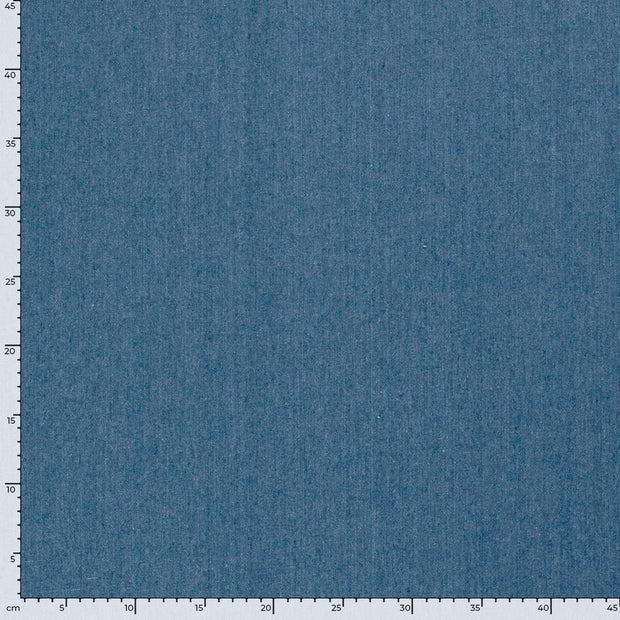 Jeans fabrik Uni Indigoblau