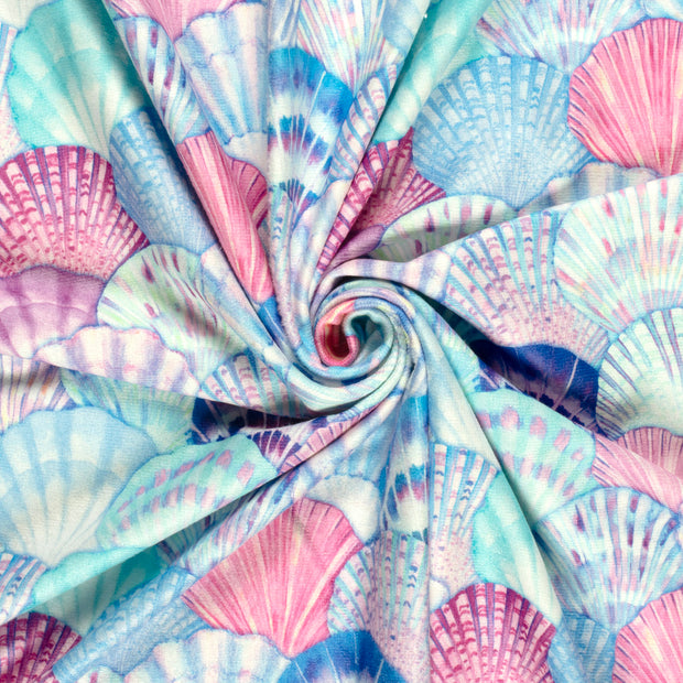 Badhanddoek stof Babyblauw digitaal bedrukt 