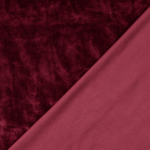 Nicky velours fabric Unicolour 