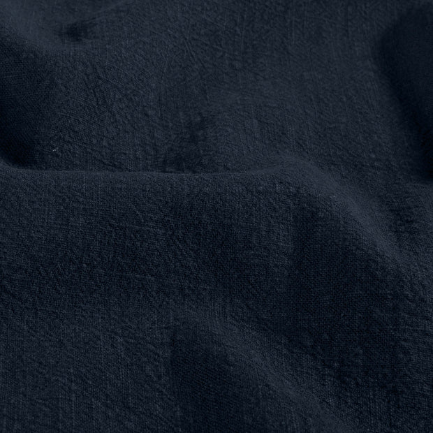 Ramie Linen fabric Unicolour Navy