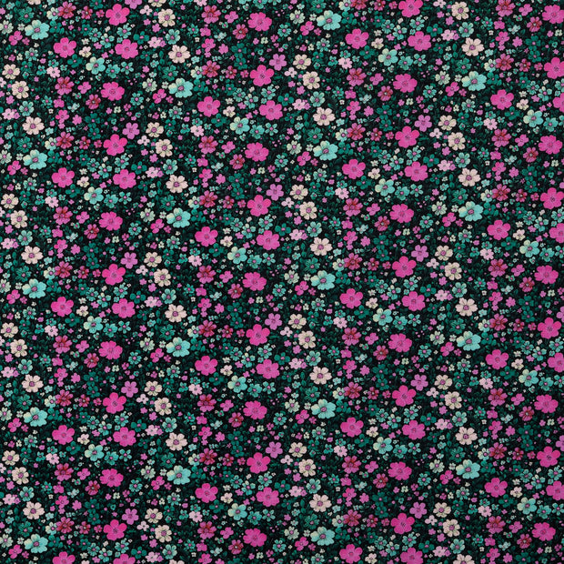 Voile tela Flores Multicolor