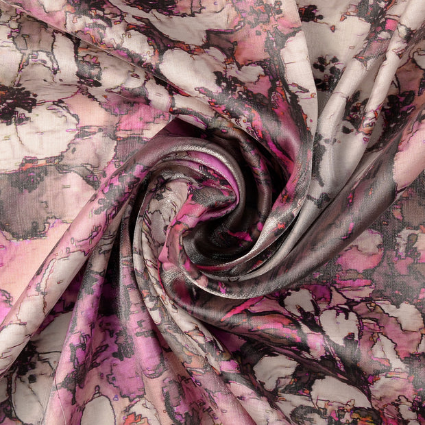 Viscose Satin fabric Lila 