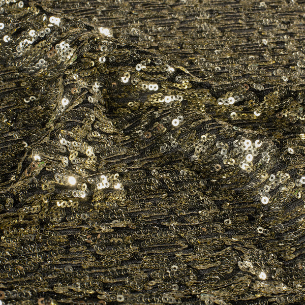 Mesh fabric Unicolour Gold