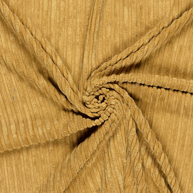 Velours Côtelé 4.5w tissu Ocre brossé 