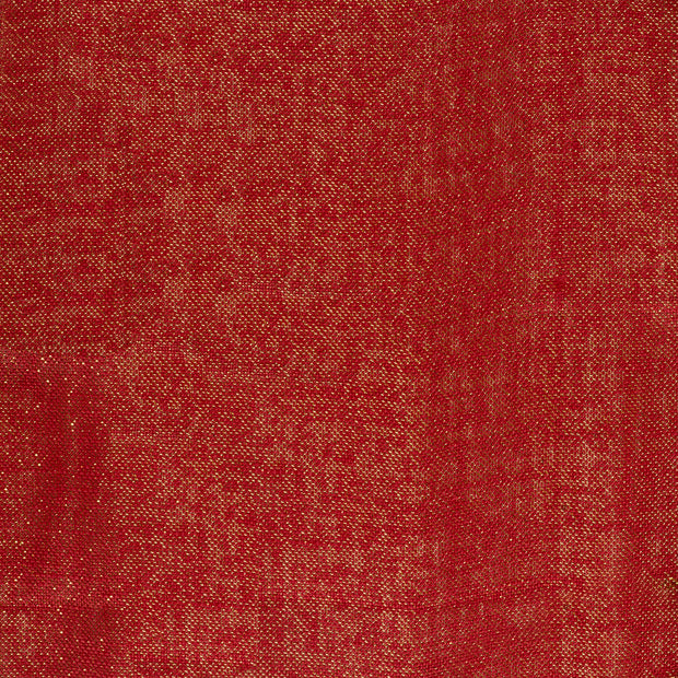Jute tela Rojo 