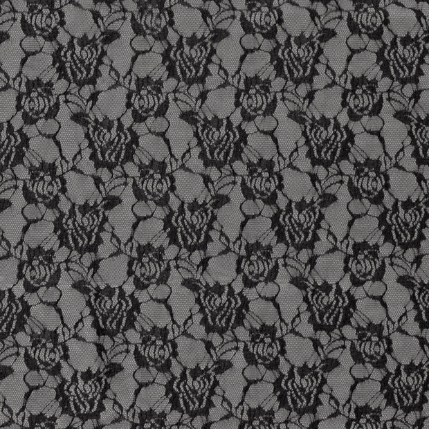 Punta di Roma fabric Flowers Light Grey