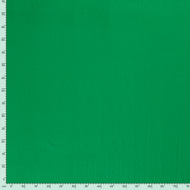 Viscose Bubble fabrik Uni Grün