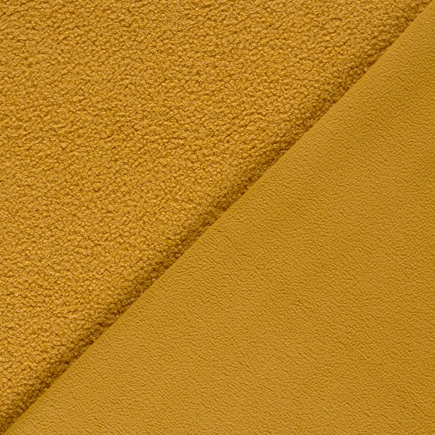 Teddy fabric Unicolour backed 