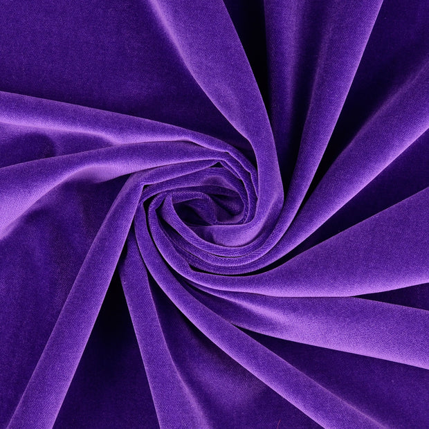 Velours fabric Lila 