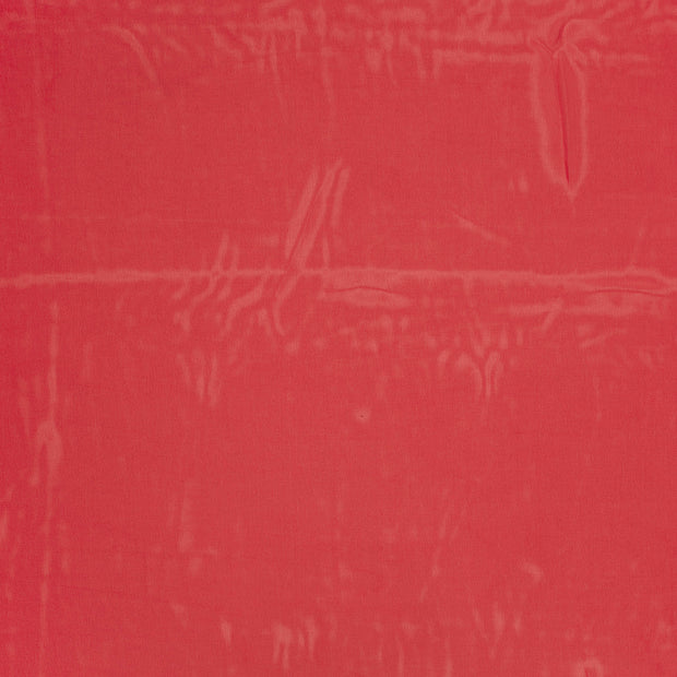 Chiffon fabric Red semi-transparent 