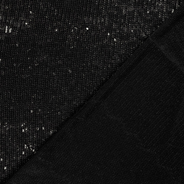 Velvet fabric Unicolour Sequins 