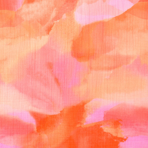 Muslin fabric Batik Light Pink