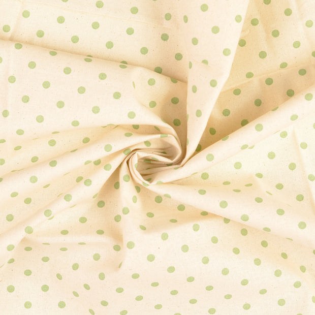 Cretonne fabric Dark Mint 