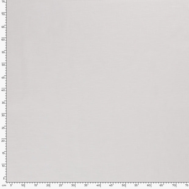 Ramie Linen fabric Unicolour White