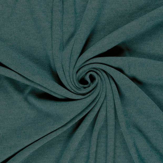 Poly Viscose Jersey fabric Petrol 