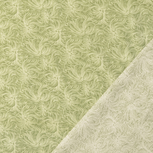 Cotton Poplin fabric Olive Green 
