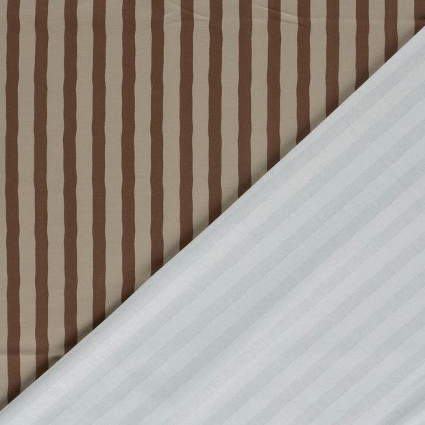 Jersey fabric Stripes printed 