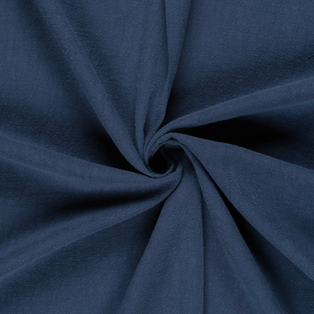 Lin tissu Indigo délavé 