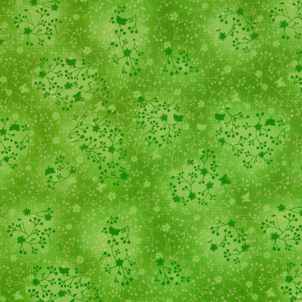  stof Batik Appelgroen