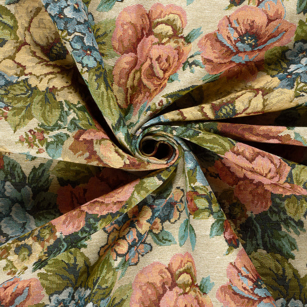 Jacquard fabric Beige jacquard 