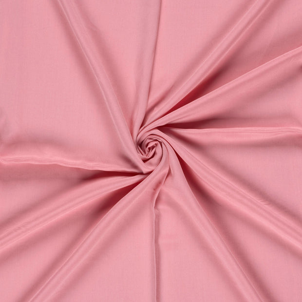 Viscose Poplin fabrik Rosa 