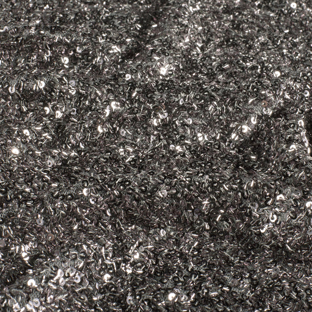 Mesh fabrik Uni Grau