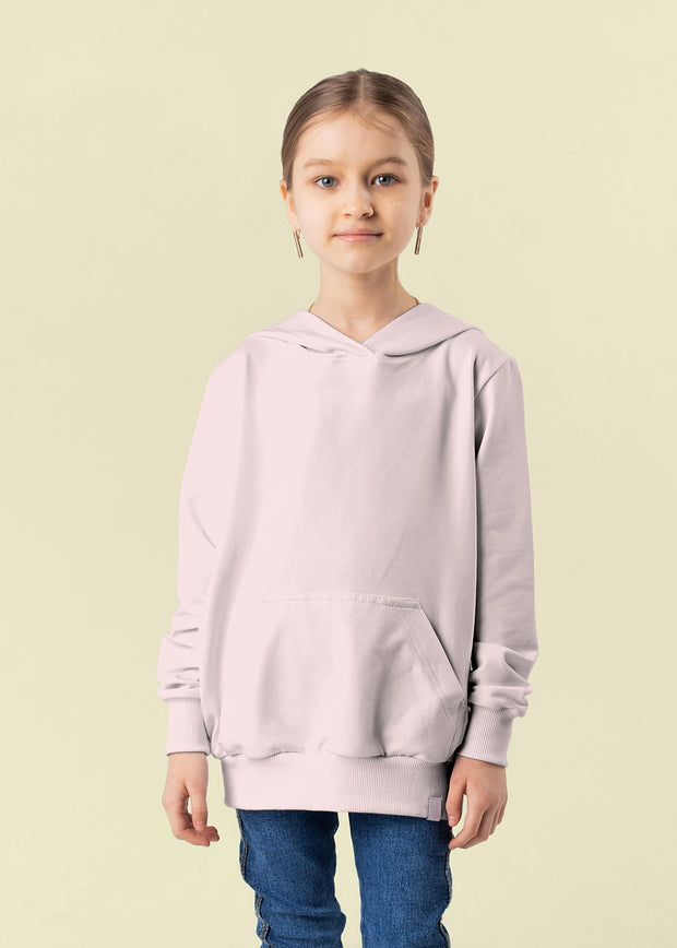 French Terry fabric Unicolour Salmon
