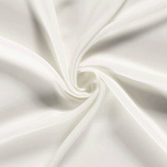 Popeline de Viscose Unicolore Blanc cassé