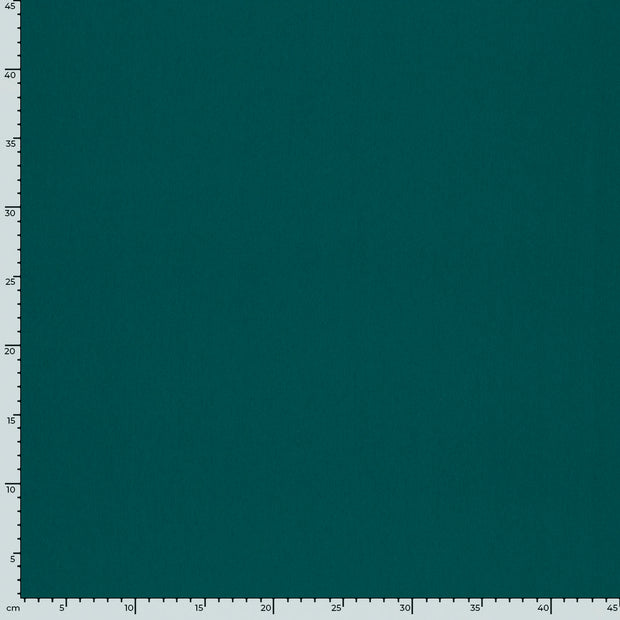 Crepe fabric Unicolour Petrol