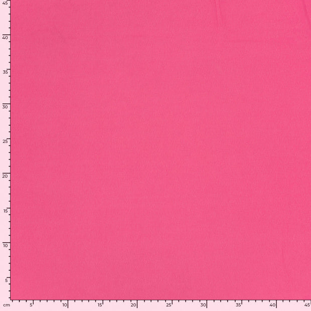 Chiffon fabrik Uni Fuchsia