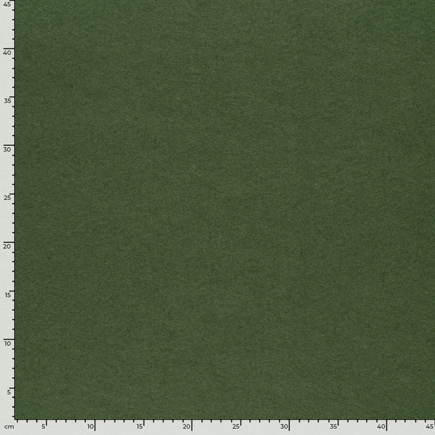 Feutrine 1.5mm tissu Unicolore Vert kaki