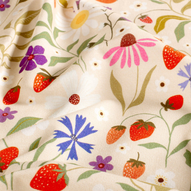 French Terry fabric Beige 