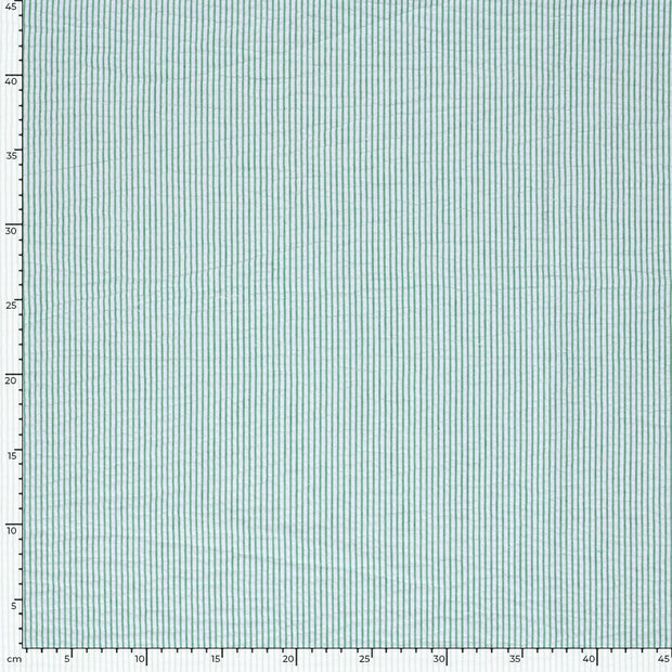  tissu rayures Vert