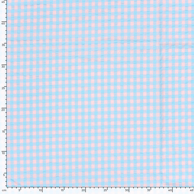 Popeline de Coton tissu Unicolore Bleu bébé