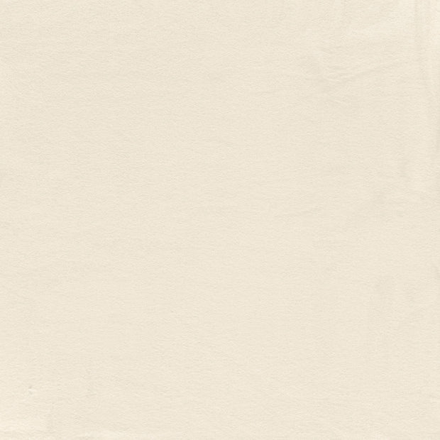 Cotton Fleece fabric Ivory soft 