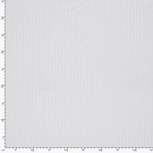 Poly Viscose Jerséis tela Unicolor Blanco roto