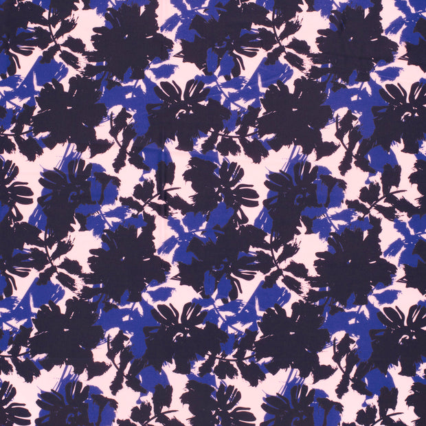 Swimwear Jersey UPF50 Recycled tissu Bleu Marine 
