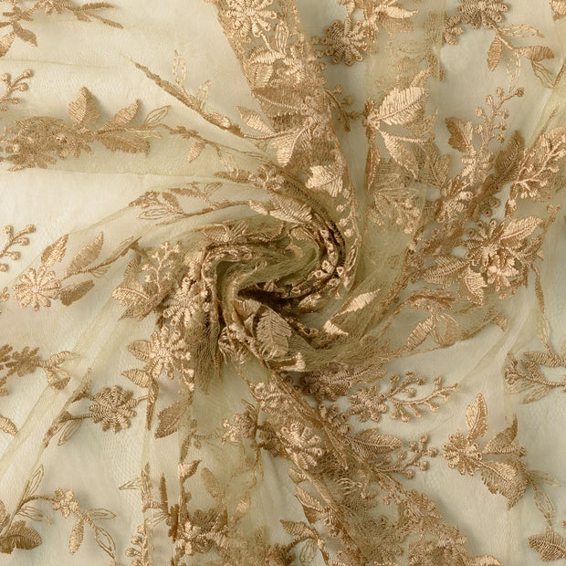 Lace fabric Gold 