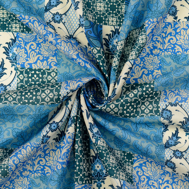 Cotton Poplin fabric Baby Blue 