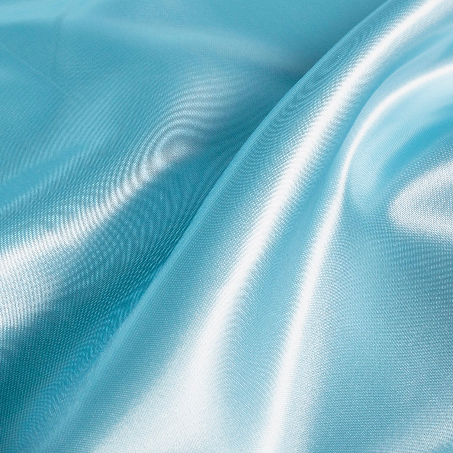 Satin Tissu Unicolore Bleu clair | Tissus en gros | Nooteboom Textiles