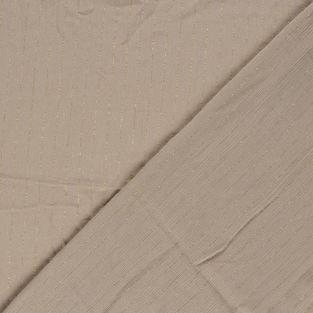 Crepé tela Unicolor Lurex 