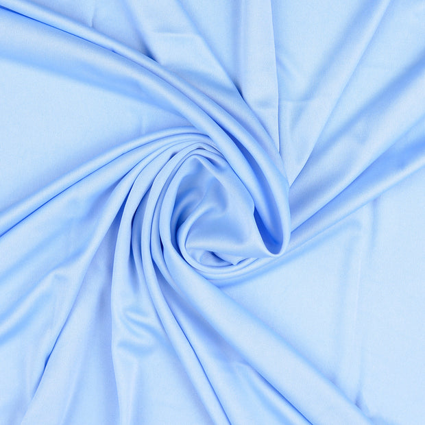 Polyester Jersey fabrik Hellblau 