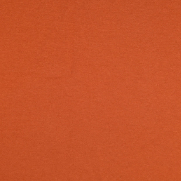 French Terry fabric Unicolour Abricot