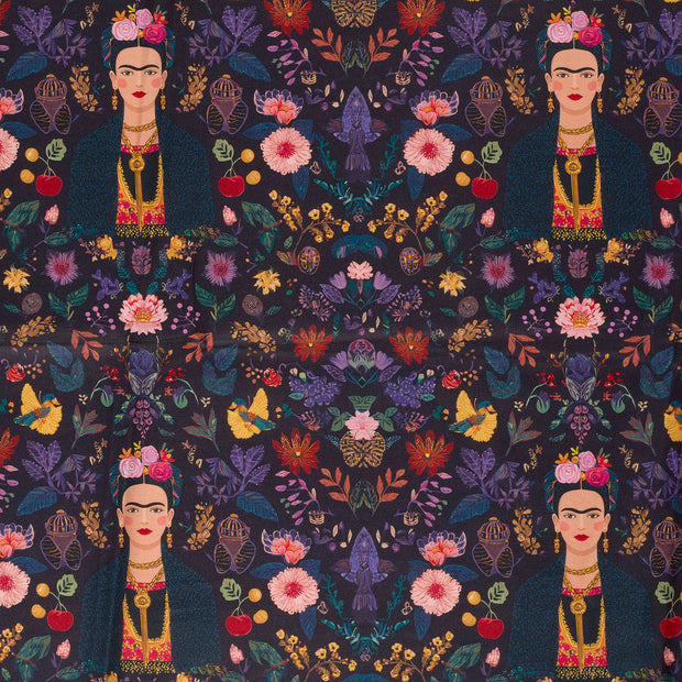 Panama fabric Purple matte 