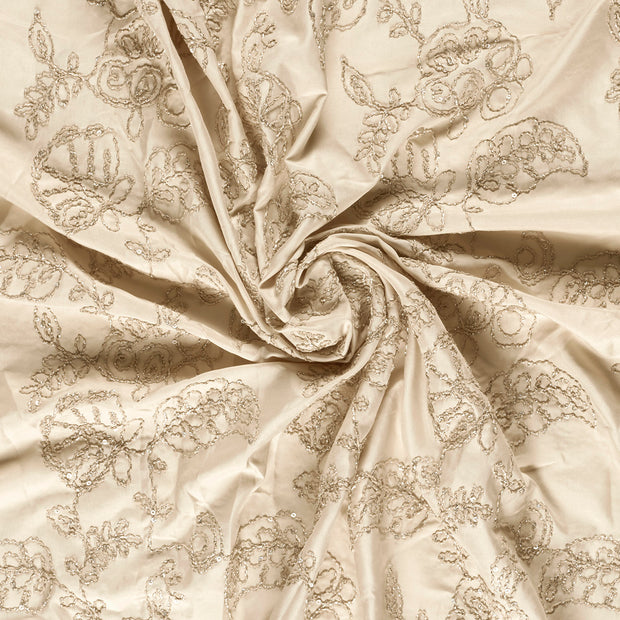 Woven Polyester fabric Beige 