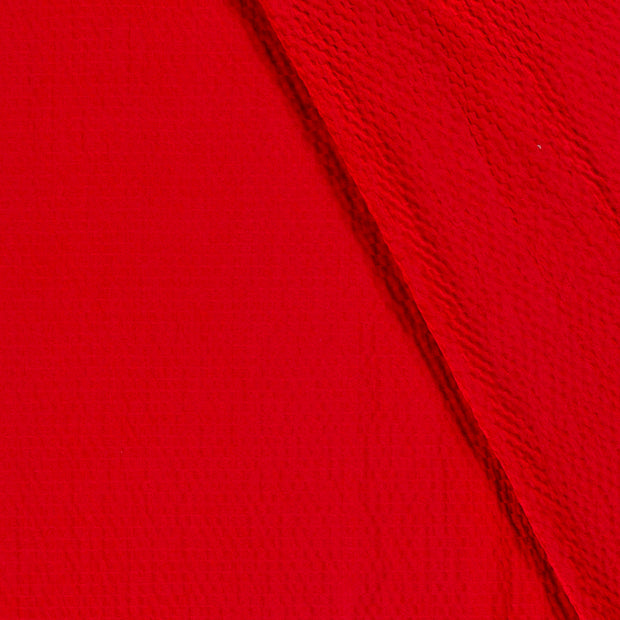 Viscose Bubble stof Abstract bedrukt 