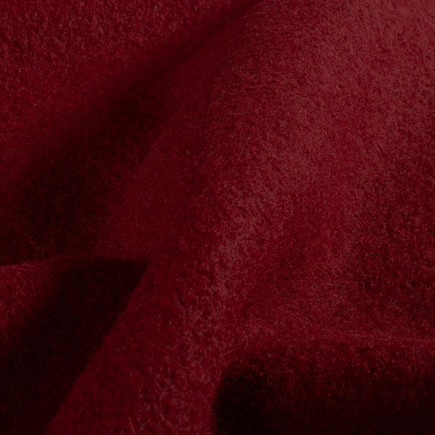 Paño de lana tela Unicolor Rojo
