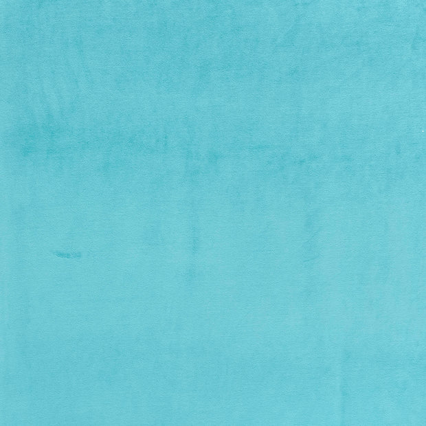 Nicky velours fabric Aqua soft 