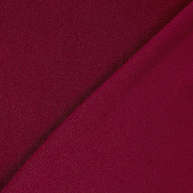 Polar Fleece fabrik Uni gebürstet 